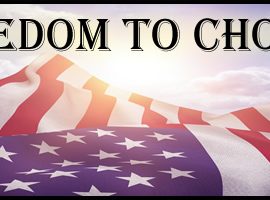 Freedom to Choose (USA Flag image)